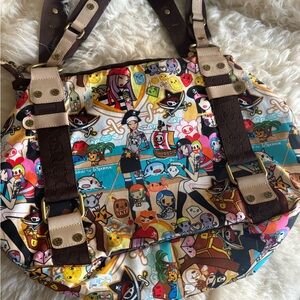 Lesportsac Multicolor Graphic Shoulder Bag